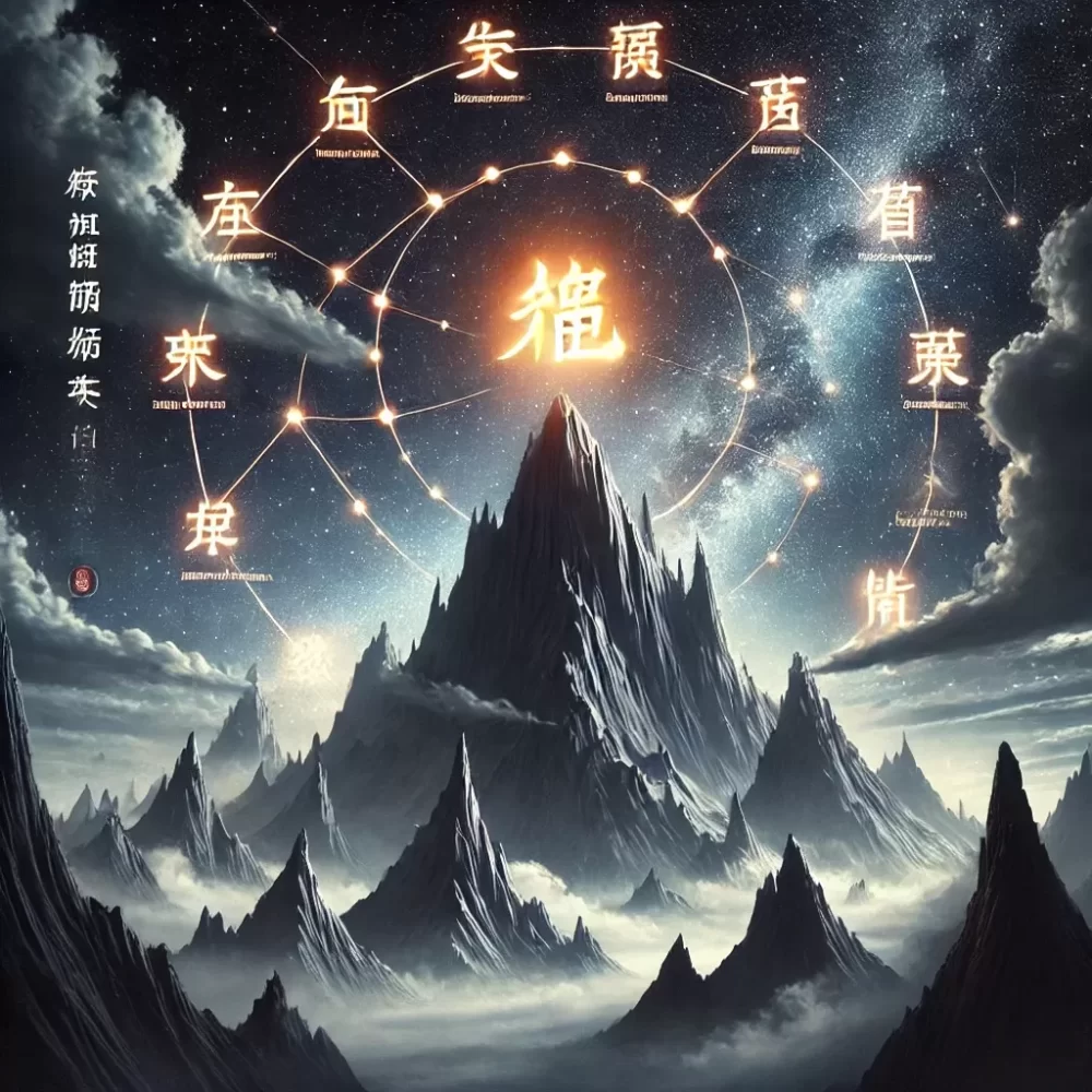 磨砻山岳罗星斗，落星山外火旗明打一个生肖，诗意解读解答