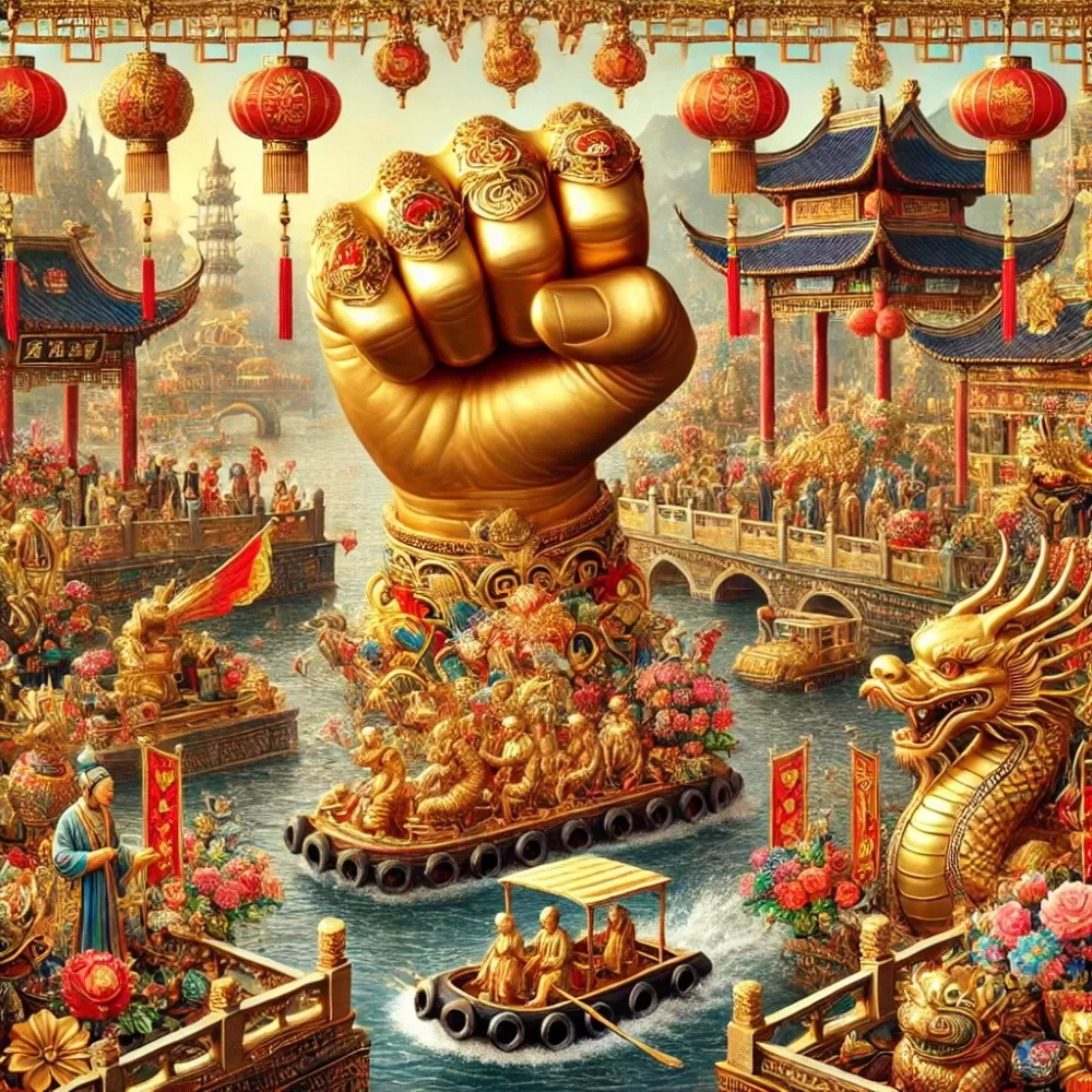 黄金拳拳两鬓红，画旗花舫下喧豗是什么生肖，经典落实