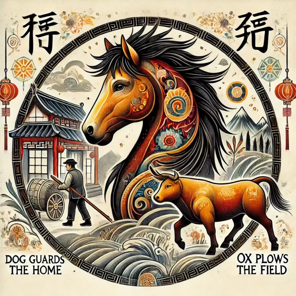 狗守家园牛耕地是什么生肖，权威解答