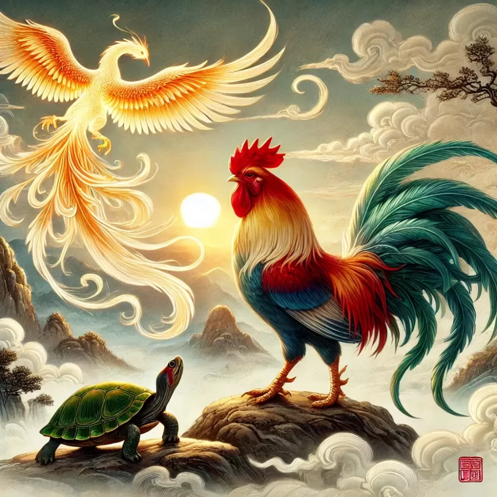 乌龟想骑凤凰背打一生肖，刚刚解答解释