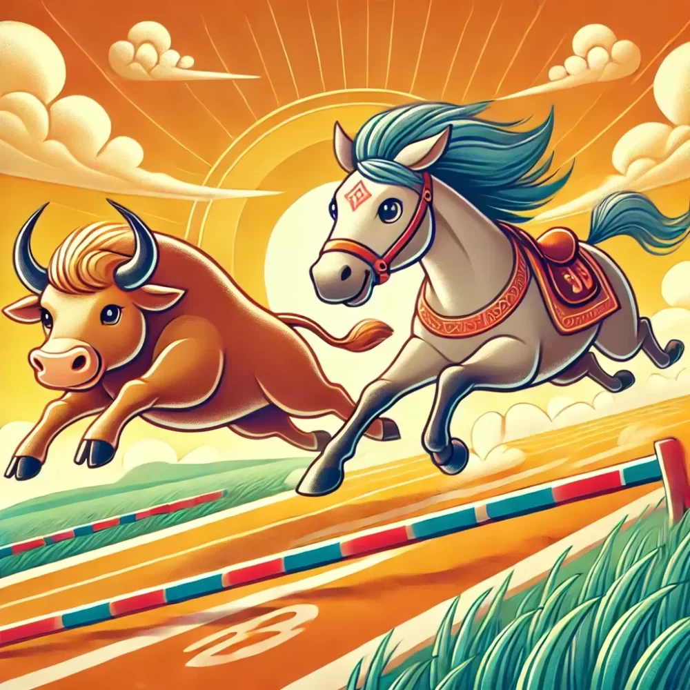 牛马相约比赛跑打一生肖数字，完整解读说明