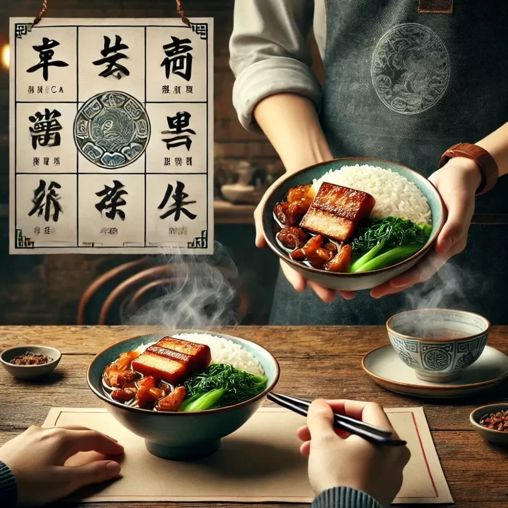 梅菜扣肉饭两份打一个准确生肖，重点最佳解释