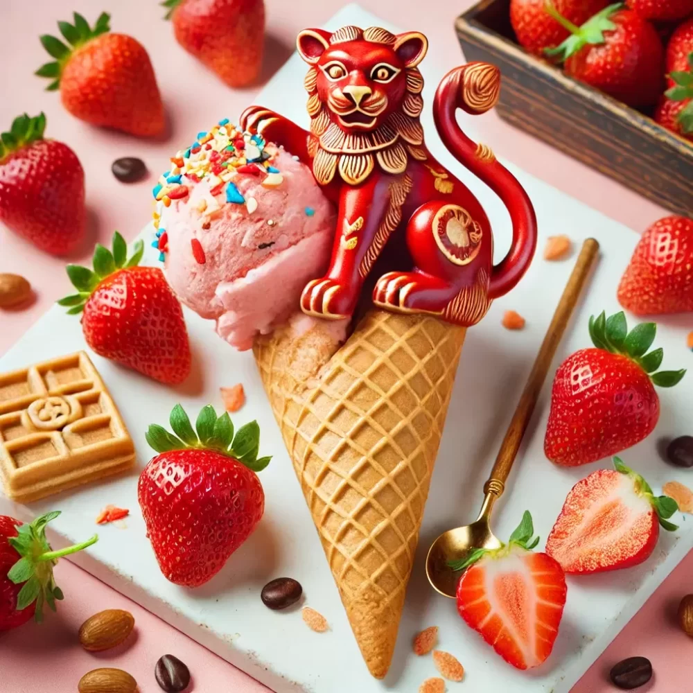草莓冰淇淋，香草蛋卷打一个生肖动物，独家视角解答落实