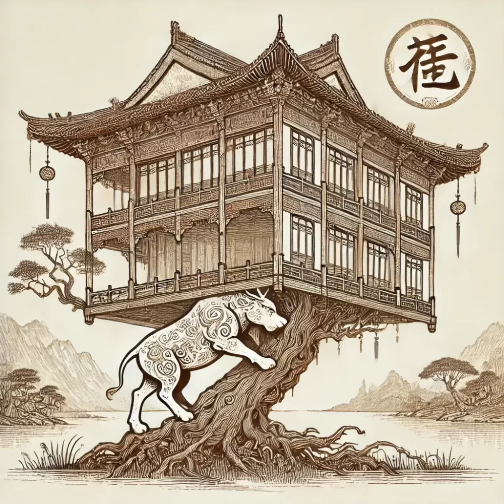 一木难支打一个生肖动物，诗意解答