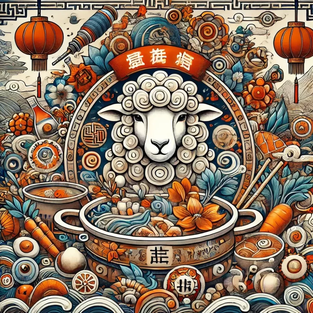鸳鸯火锅刷羊肉，白酒一瓶指什么生肖，解答科学