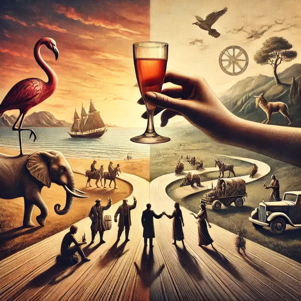 人欢聚散一杯酒，南北东西万里程打一生肖，最新解答解释