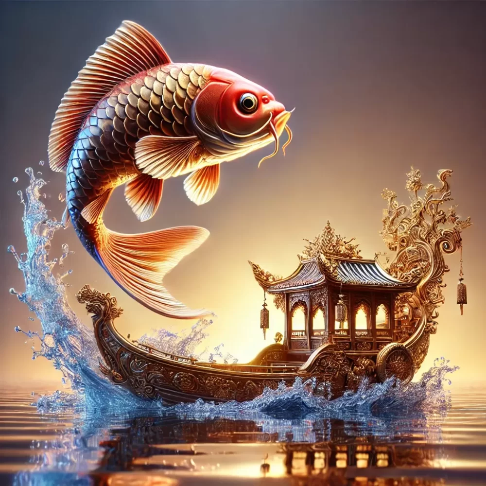 祥鱼出戏跃王舟打一生肖，现在揭晓