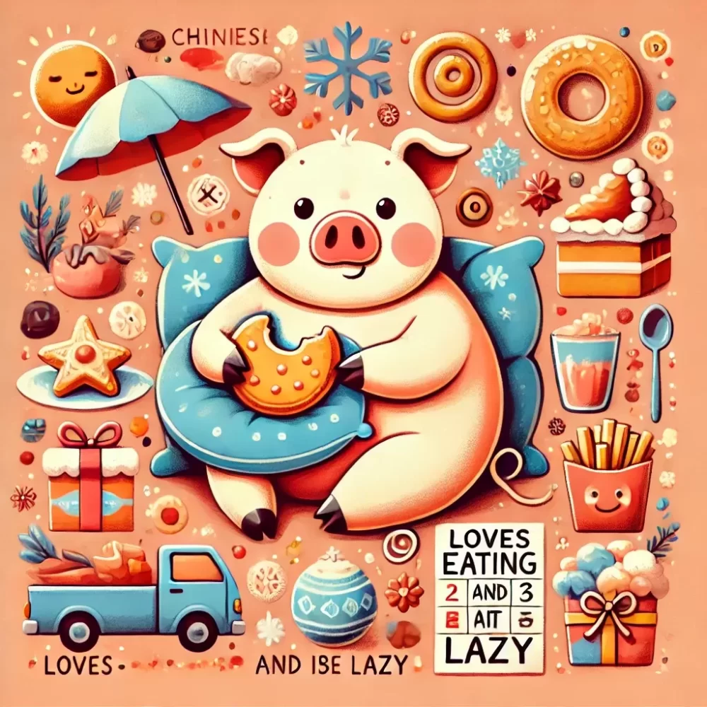 皆因好吃又懒做打一个生肖，在线解析