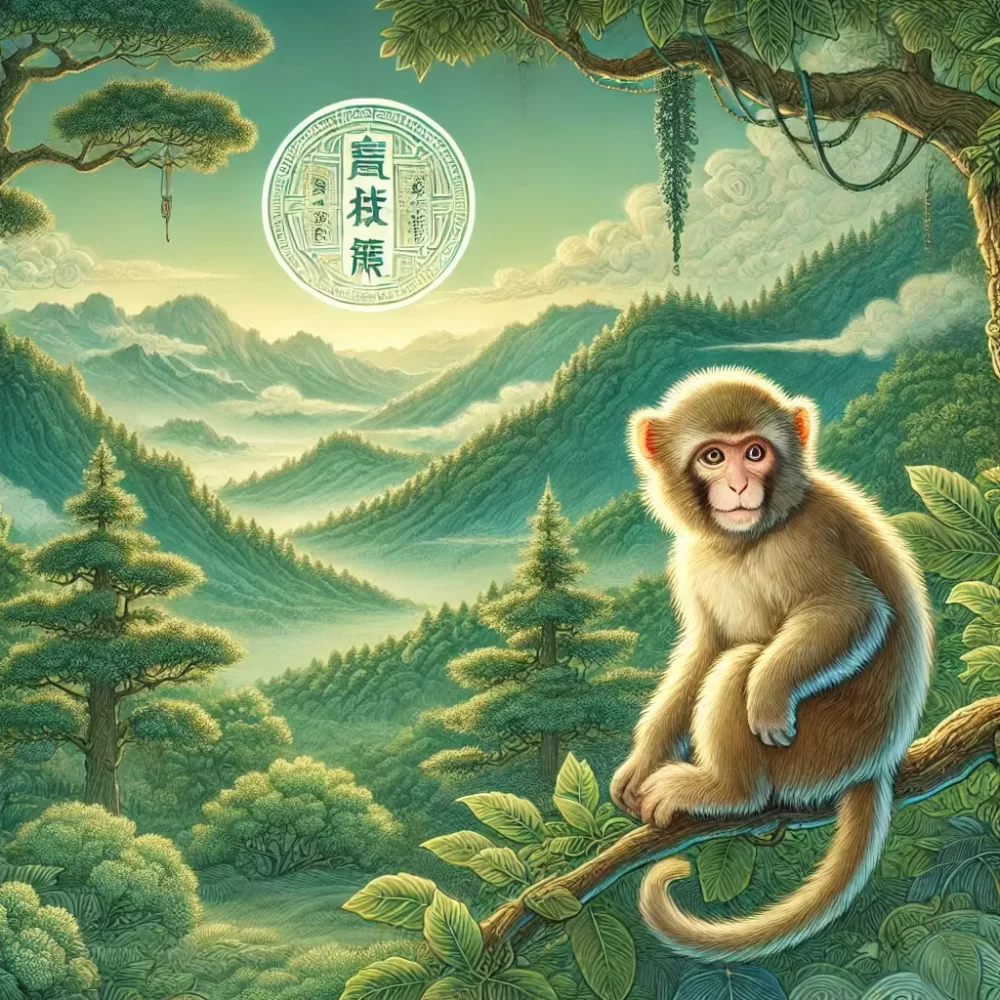 迭和山歌逗远林，静乐堂中禅悦身打一个生肖动物，诗意解答