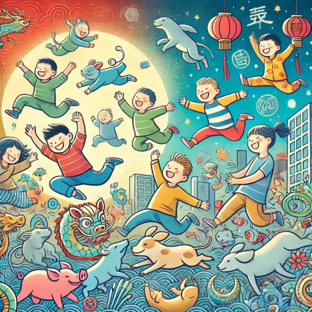 童戏童遊，每多乐趣，从早到晚不会累打一生肖，最新全面解释