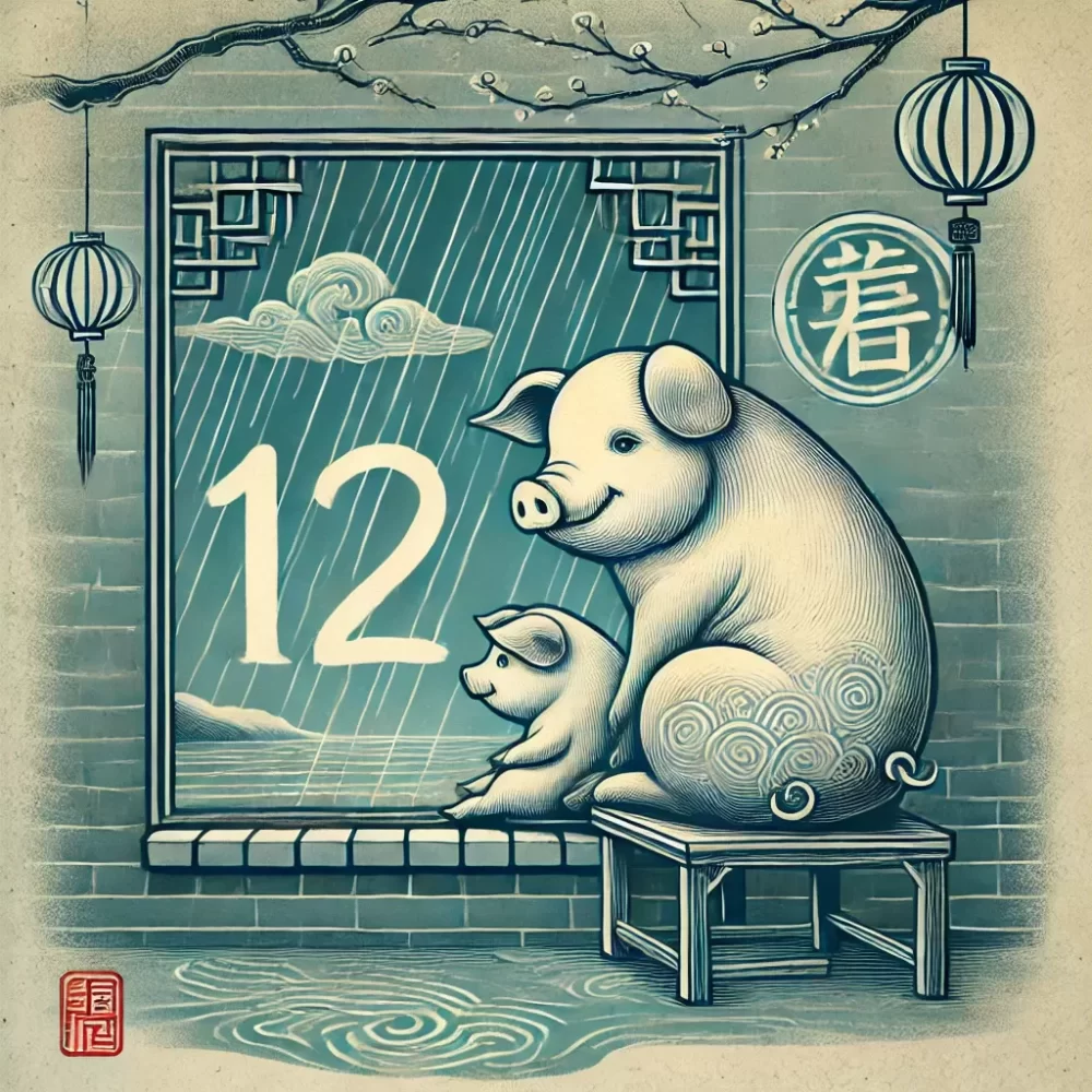 锁窗风雨三二情，一九作伴不分离打一个生肖，答案解析解释