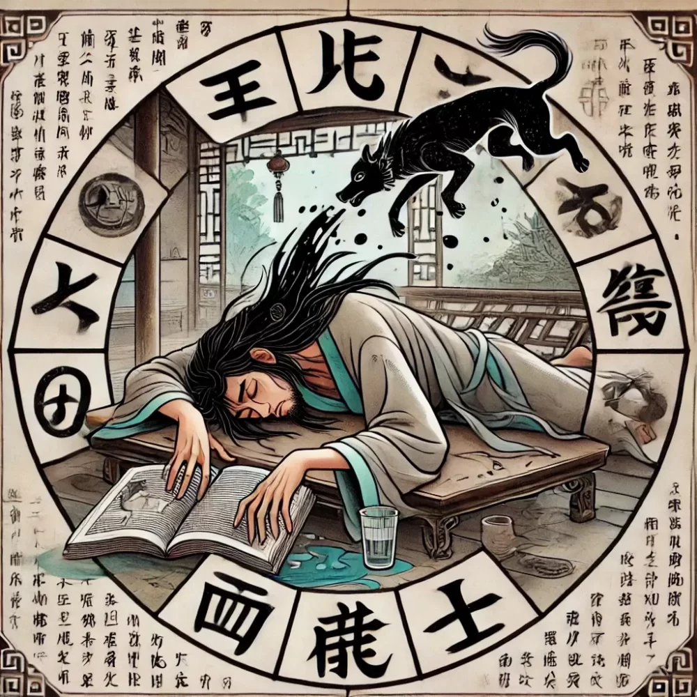 半醉尽教乌帻堕，生与真妃姓氏同打一个生肖，答案释义解释