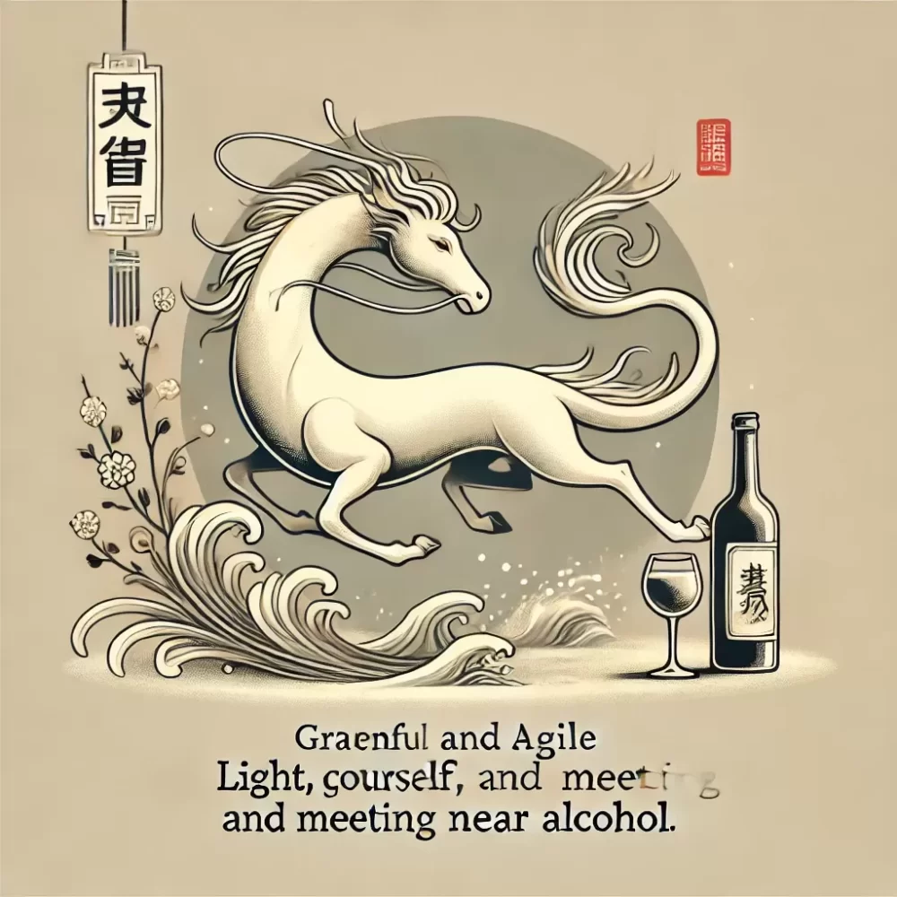 轻盈灵动，挑战自我。云何相遇酒边时打一生肖数字，完整解读说明