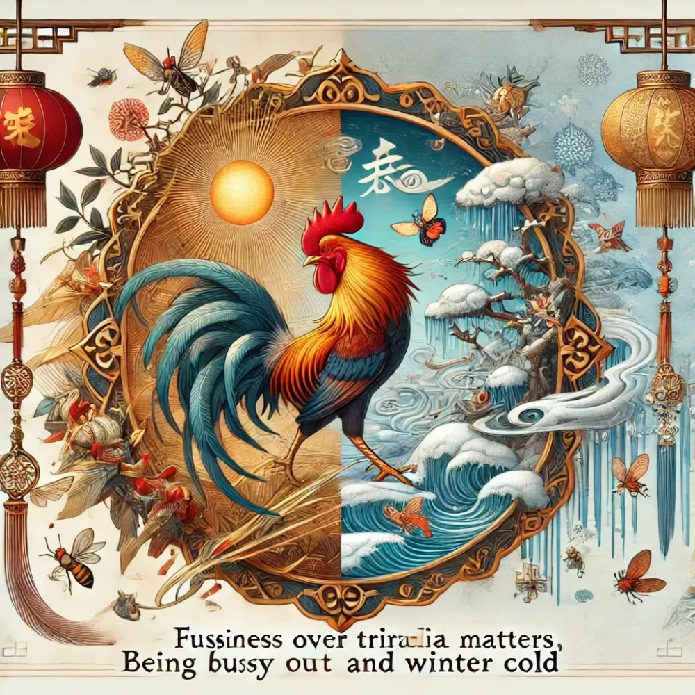 鸡虫得失无了时，动时思静暑思寒打一个生肖，权威揭晓