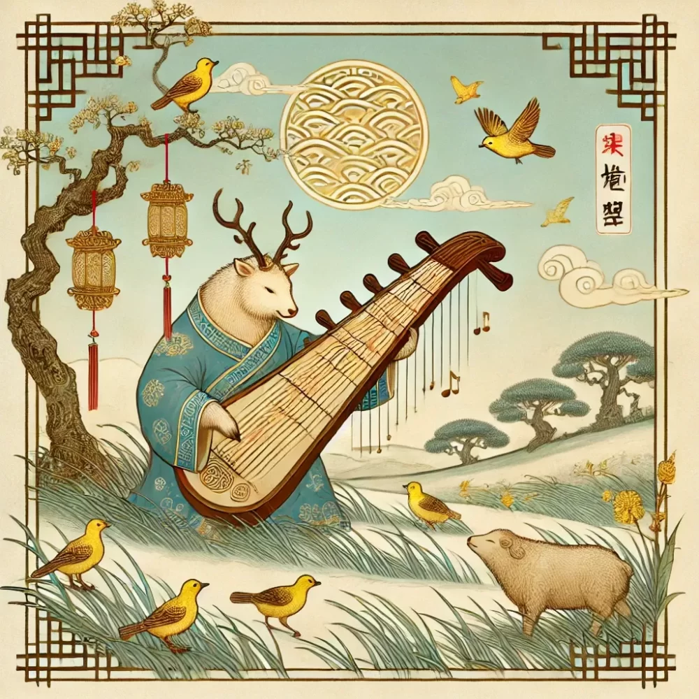 鸣琴而治，妙趣横生。谷口春残黄鸟稀打一个生肖，独家视角解读解析