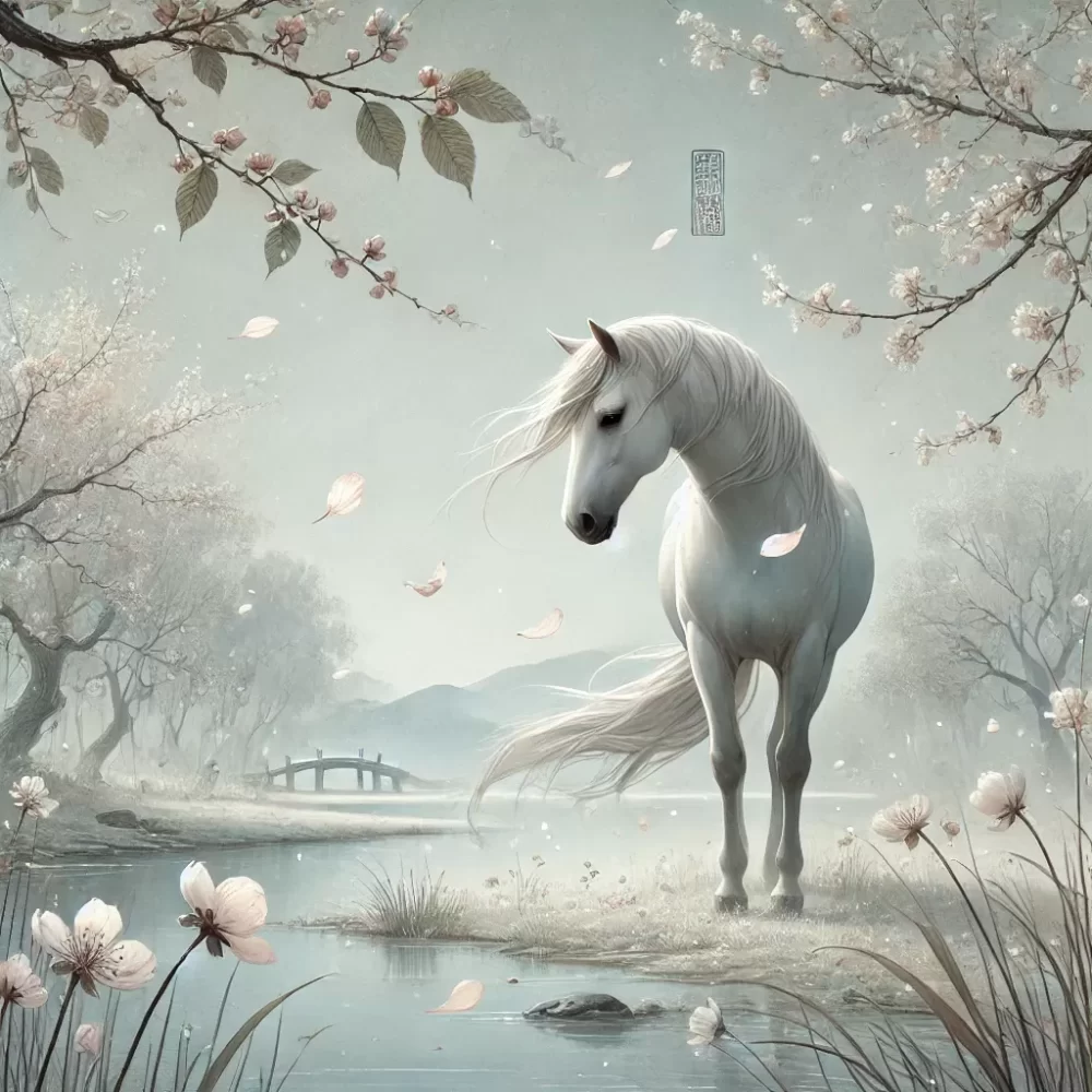 三五飞絮沾衣裳，三九残花立马前代表什么生肖，词语解答解析