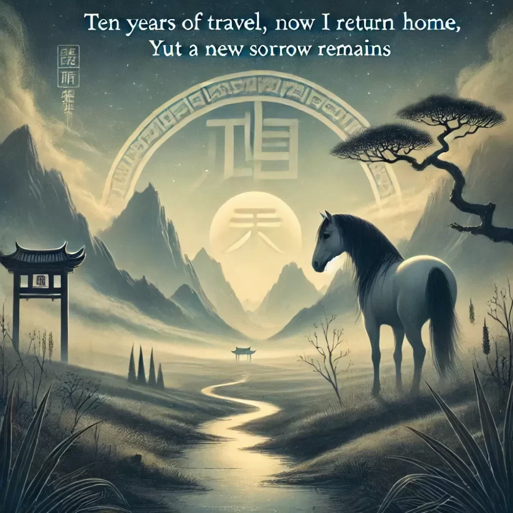 十载奔驰今我里，颺不下新愁一段是什么生肖，解答揭晓