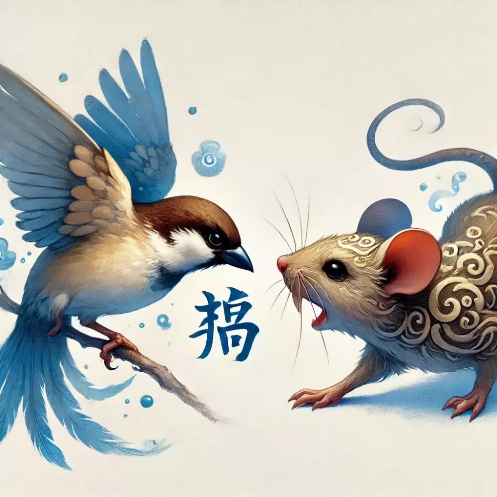 雀角鼠牙打一个生肖动物，仔细解释落实