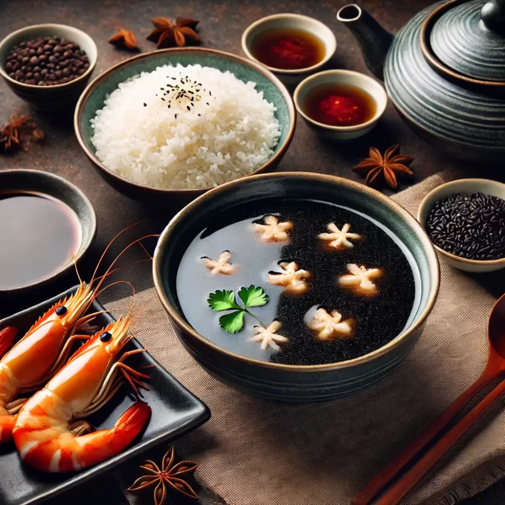 乌鸡汤，黑虎虾和一碗米饭是什么生肖，最新解析解释