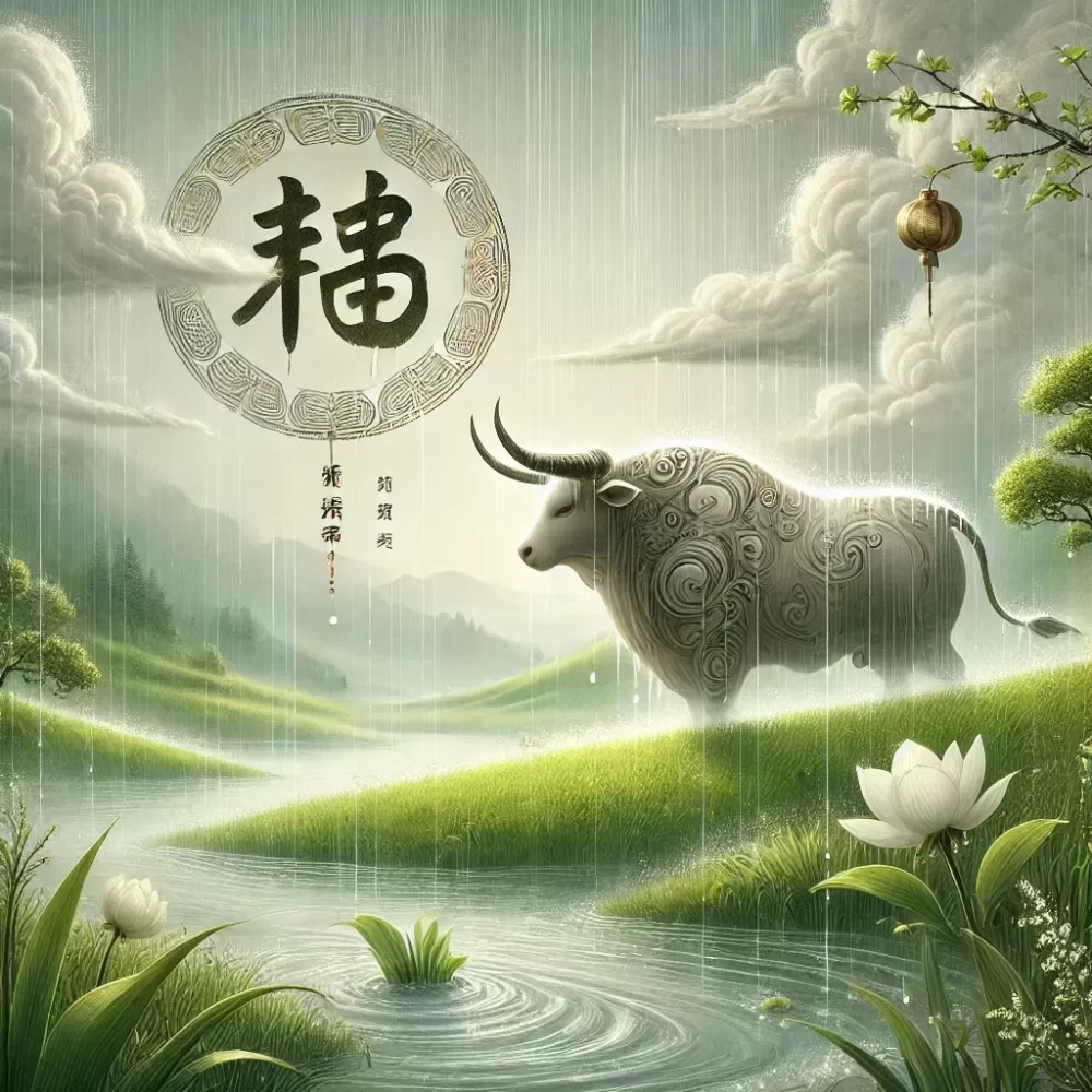 春雨丝丝润大地指什么生肖，作答分析