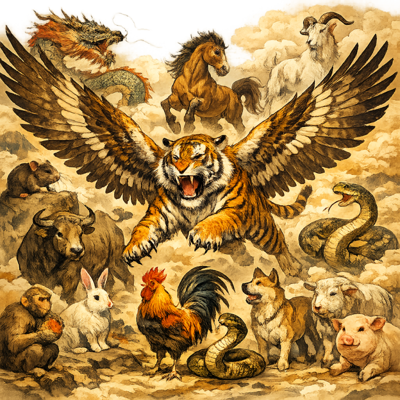 为虎傅翼指什么生肖，词语解读