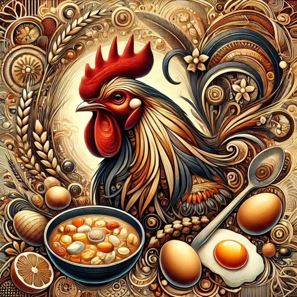 乌鸡汤一份蛋炒饭代表什么生肖，全面解答解释