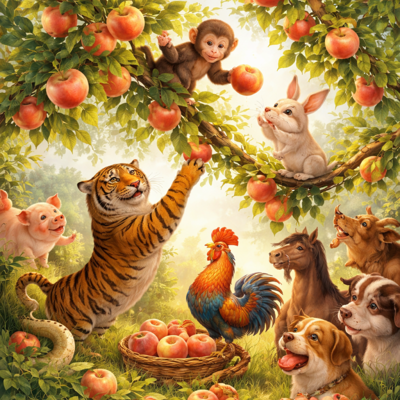 树上取果，伸手可得，总有尽时顿感失指什么生肖，完美解读落实