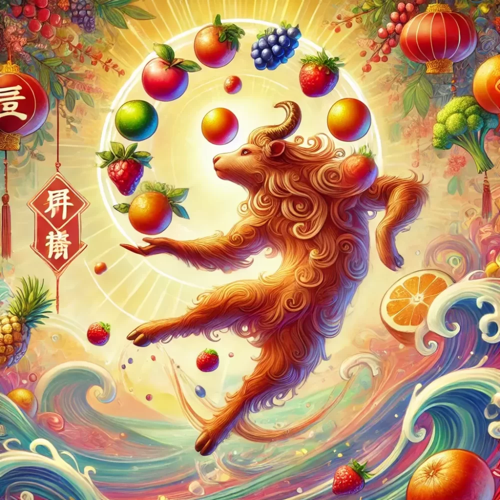 百果知味杂技精打一生肖，作答解读
