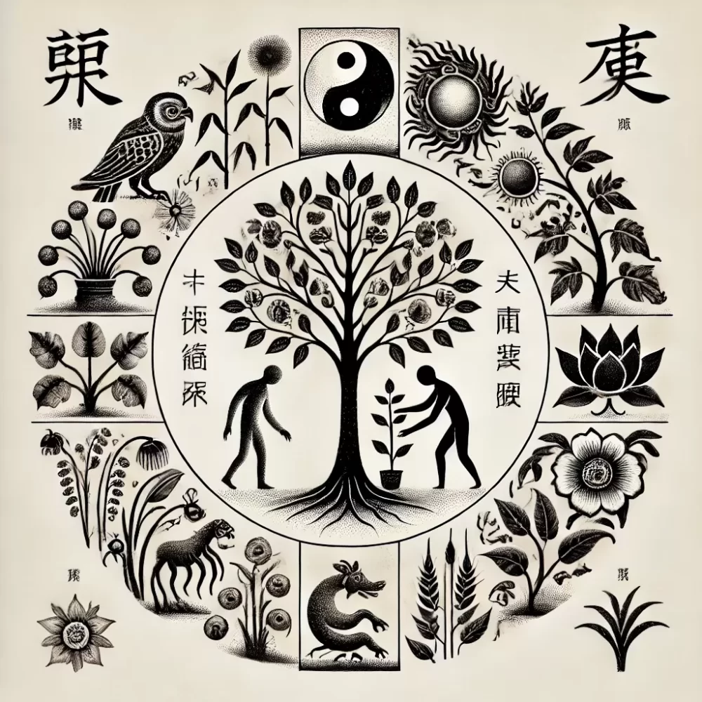十年树木，百年树人，花木手栽偏有兴打一生肖数字，完整解读内涵