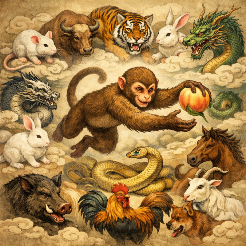 手到擒来是什么生肖，经典答题