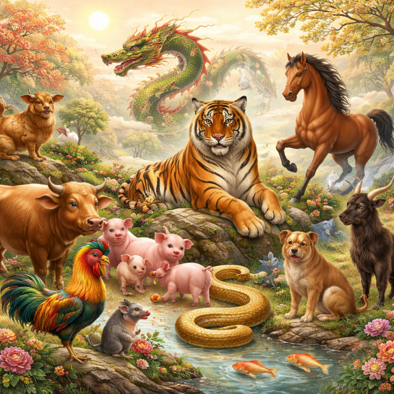 满目风光虚倚托打一个生肖，精选解释