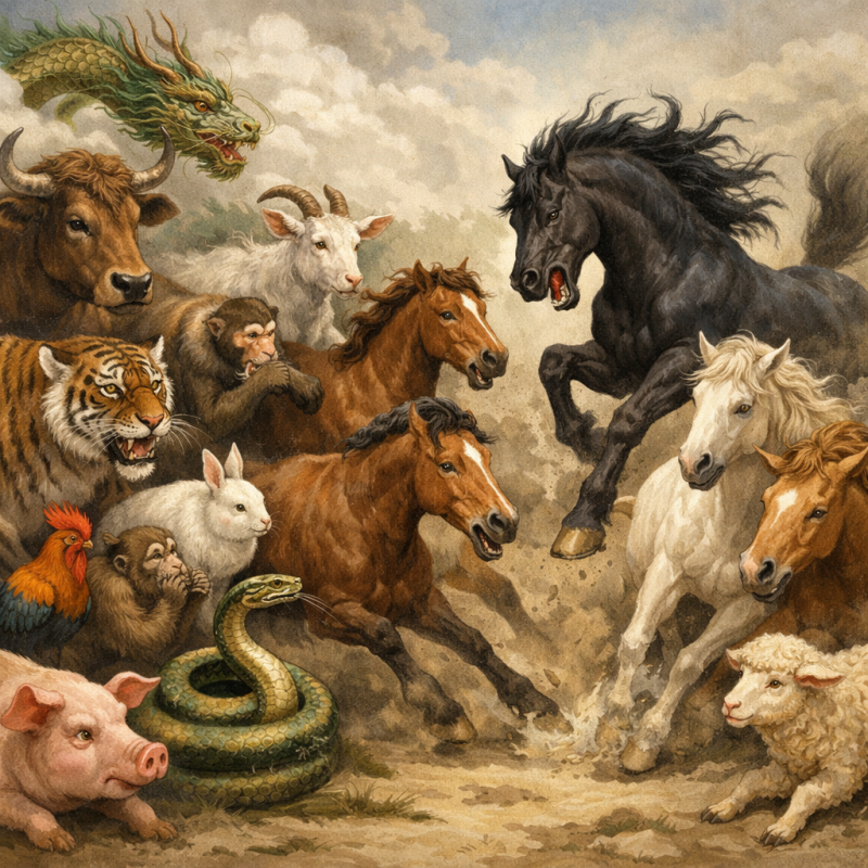 害群之马打一个生肖，作答解析解释