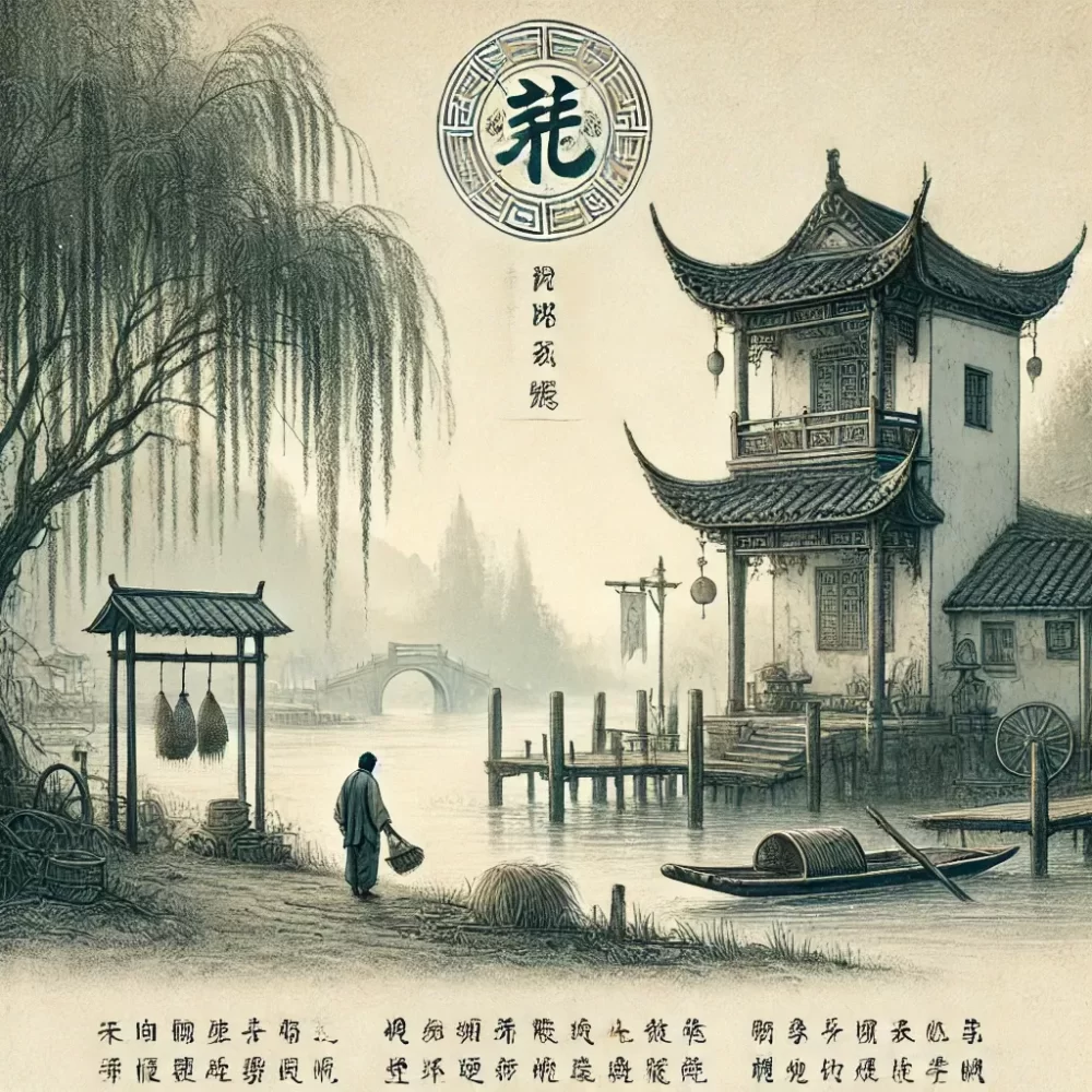 渡头鸣舂村径斜，柳外人谁独倚楼是什么生肖，揭秘解释落实