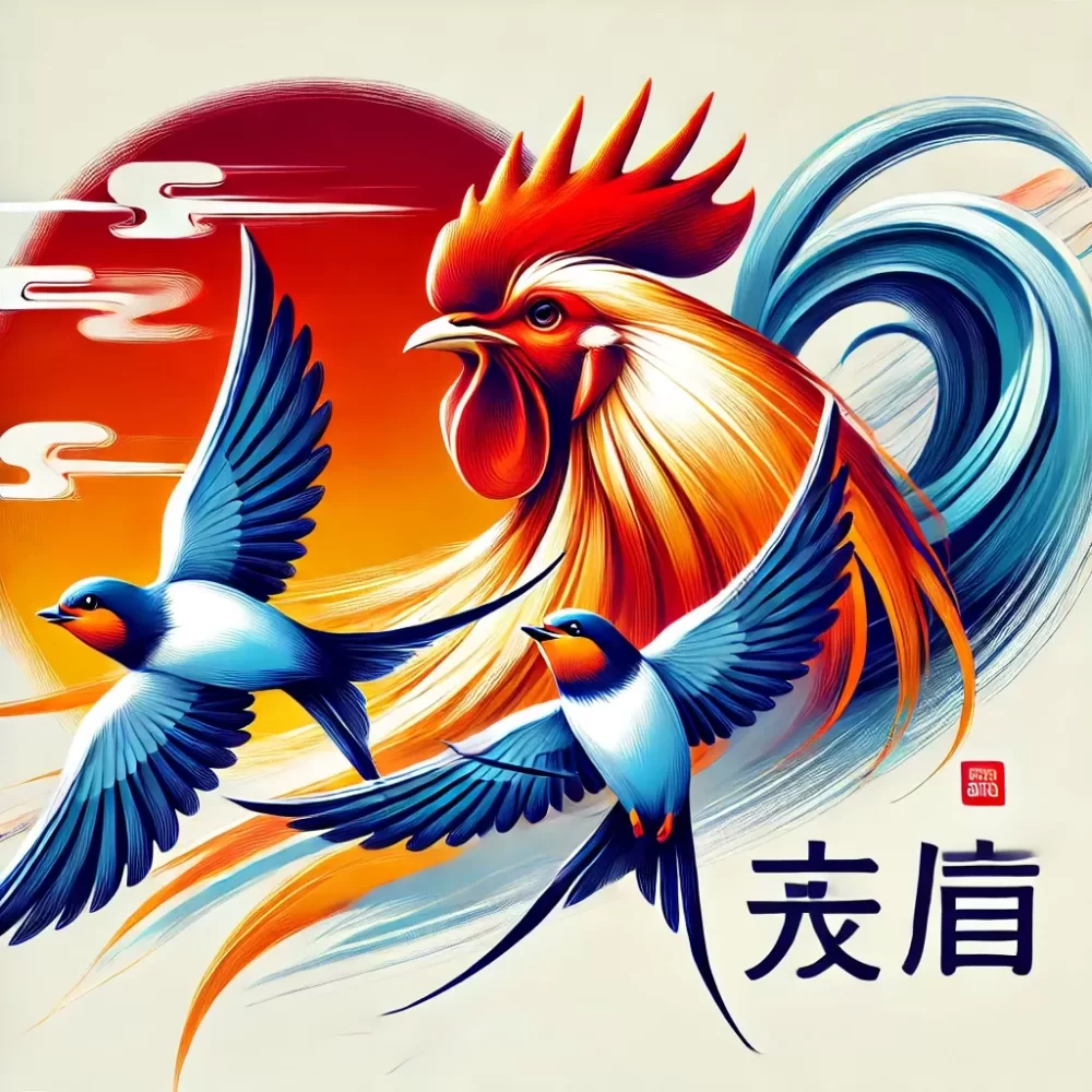 双燕齐飞打一个正确的生肖，准确释义