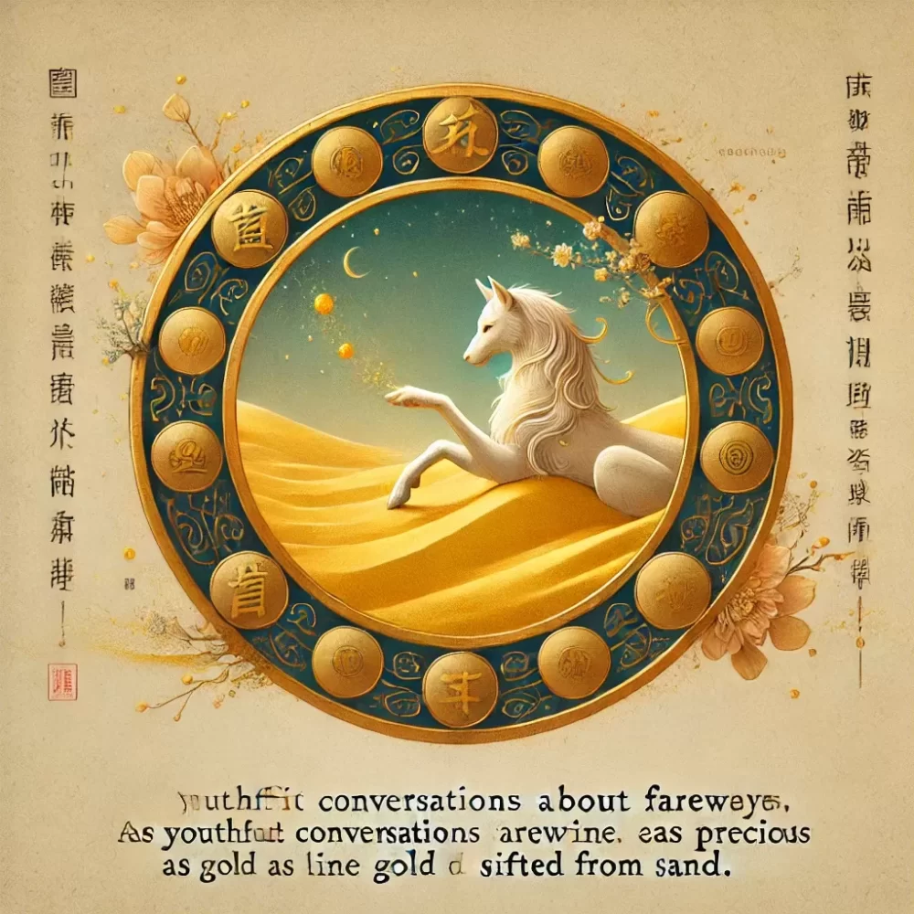 少日犹堪话别离，吟之句句披沙金是什么生肖，最新解释