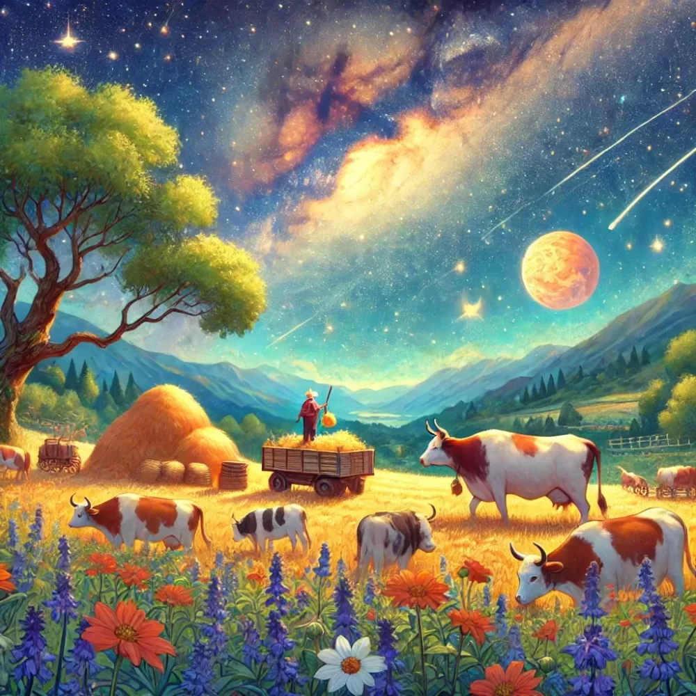 田里耕地少不了，仰看牵牛思渡河打一个生肖动物，最新解答揭晓落实