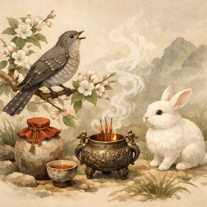 轻啼婉转，唤得芳鄰。殢酒犹烧心字香打一个生肖，深度解析过程