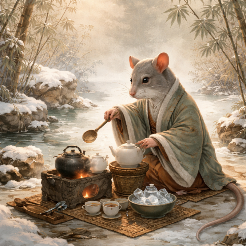 愁闻南院看期到，敲冰煮茗风流衬打一个生肖，重点解析