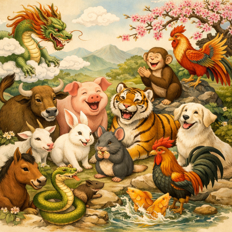 喜闻乐见代表什么生肖，深度解析关系