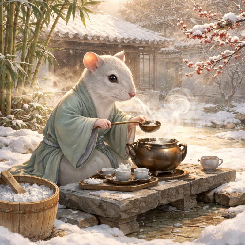 愁闻南院看期到，敲冰煮茗风流衬打一生肖，答案立刻揭晓落实