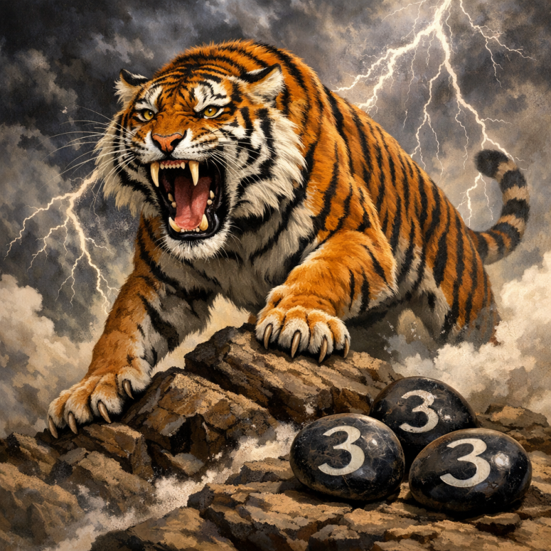 咆哮如雷打一正确生肖，标准解释