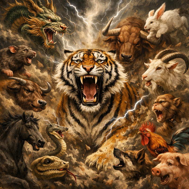 咆哮如雷指什么生肖，权威解释说明