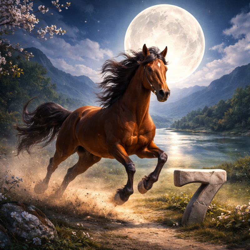 马蹄催趁明月归打一个生肖，答案全面解释