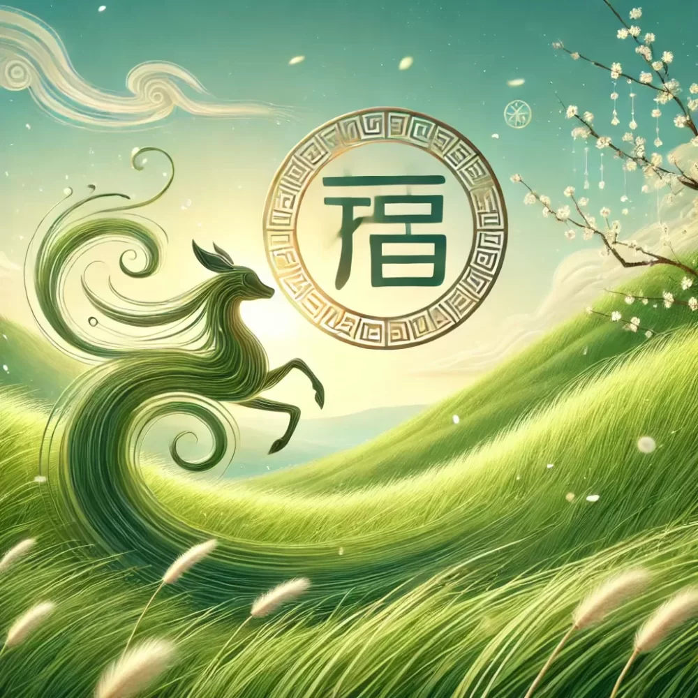 春风吹过小草绿打一正确的生肖，最新解释