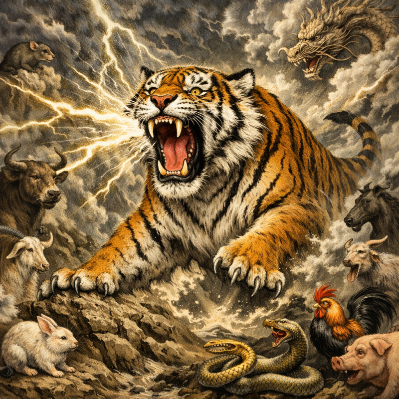 咆哮如雷代表什么生肖，精准解释落实