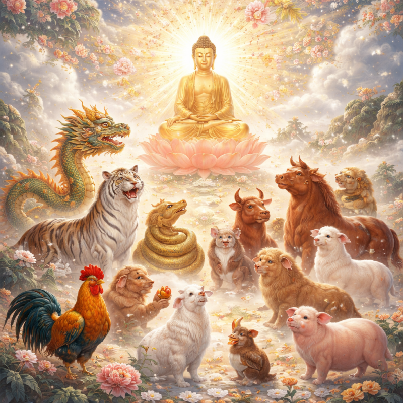 天花乱坠，顽石点头。不信者无信者有打一个生肖动物，最终结果马上揭晓