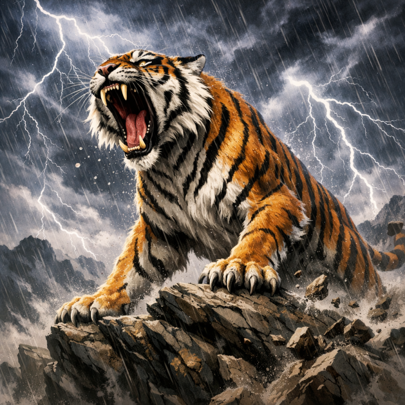 咆哮如雷是什么生肖，准确释义落实