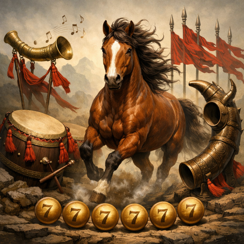 鼓角齐鸣打一个准确的生肖，答案解释