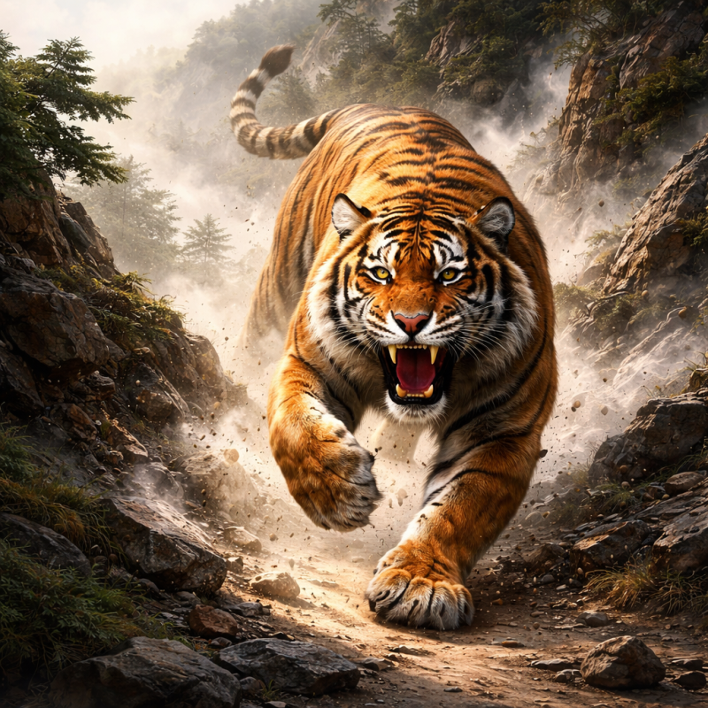 猛虎下山打一生肖，诗词解释落实