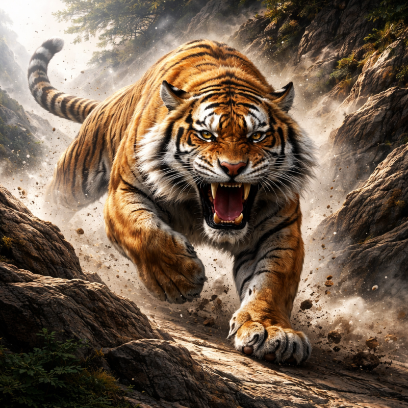 猛虎下山代表什么生肖，全面解读